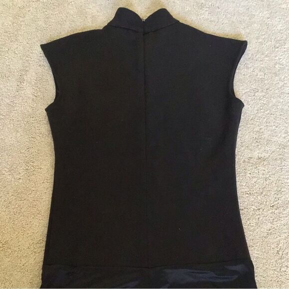 SPANX Black Mock Neck Suede Bodysuit - Picture 4 of 7